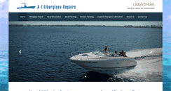 Desktop Screenshot of a1fiberglassrepairs.com